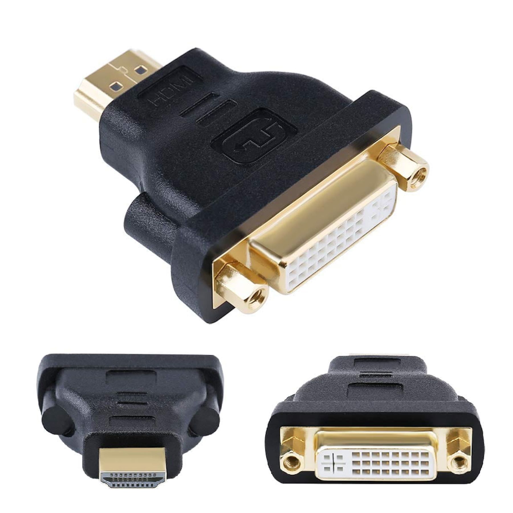 HDMI męski na DVI-D 24+1 żeński lub DVI-D na HDMI ADAPTER KONWERTER