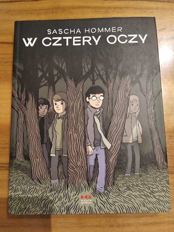 Sascha Hommer "w cztery oczy" komiks