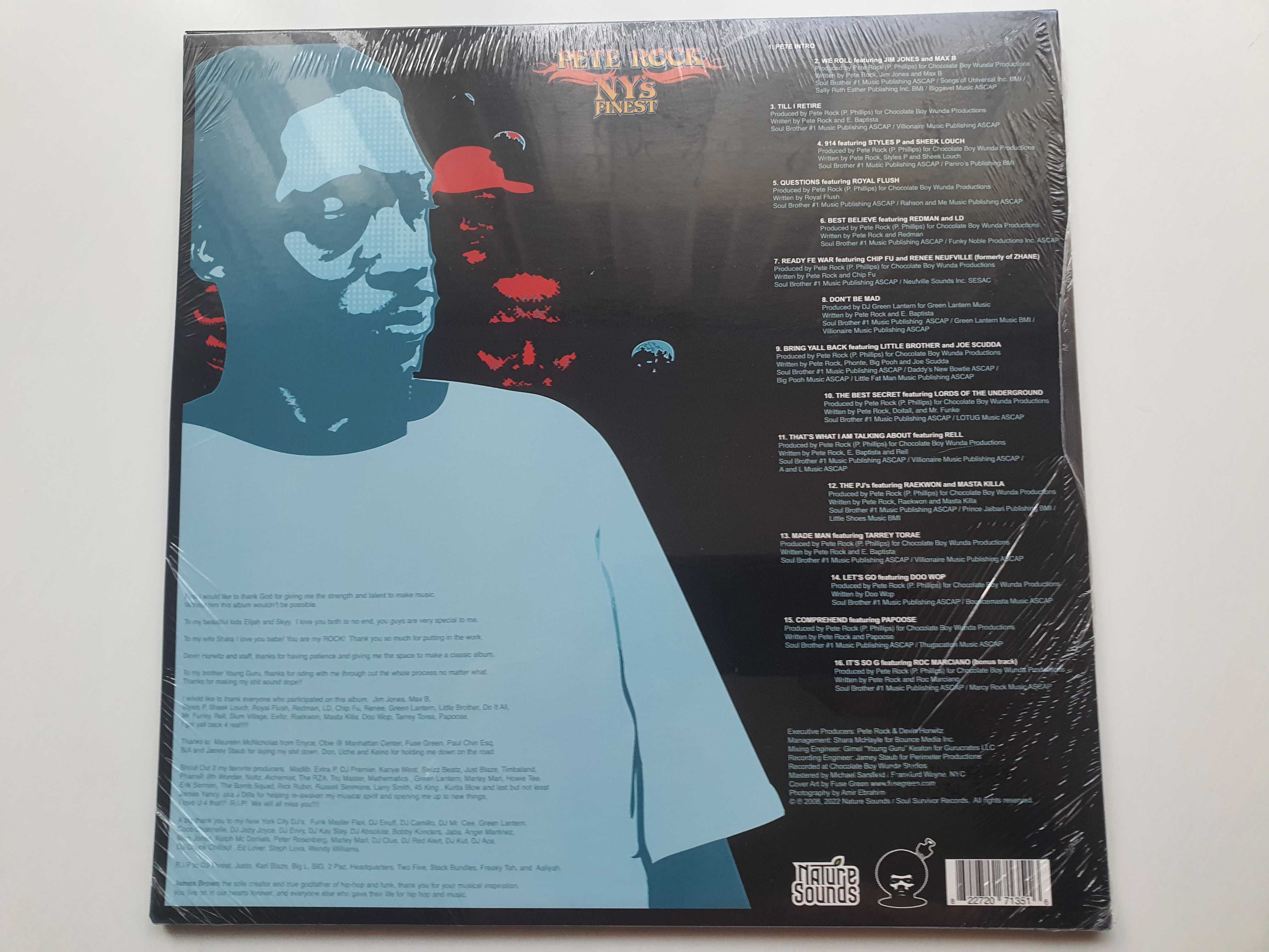 Pete Rock - NY's Finest / Winyl /2LP/CANADA/ Folia