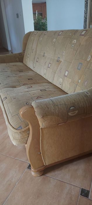 Wersalka rozkładana z funkcją spania