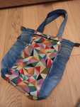 Torba upcycling zero waste hand made jeasny