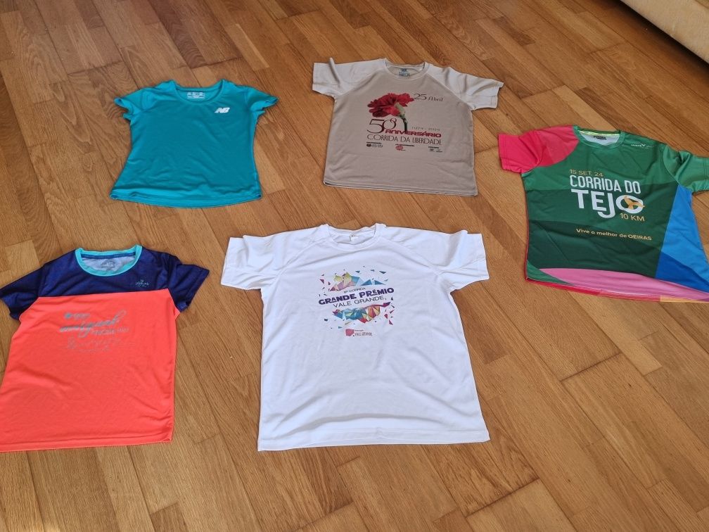 Camisolas maratonas e Corridas