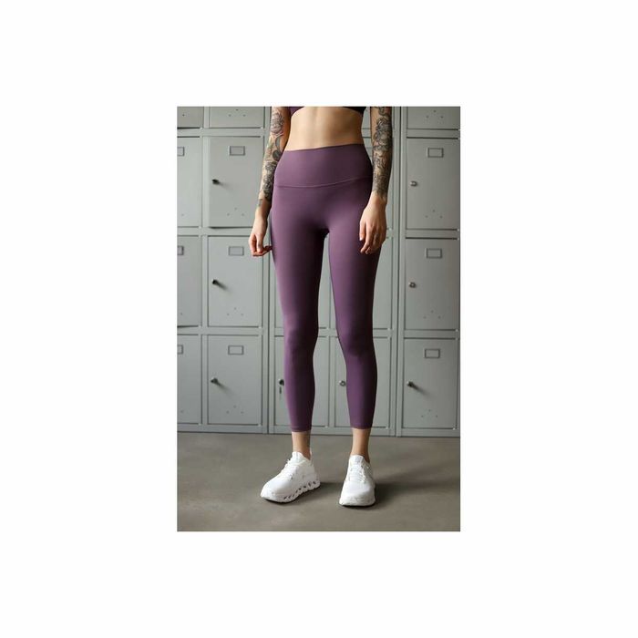 Легінси Alo Yoga Stretch High Waist Sports Leggings Light Purple