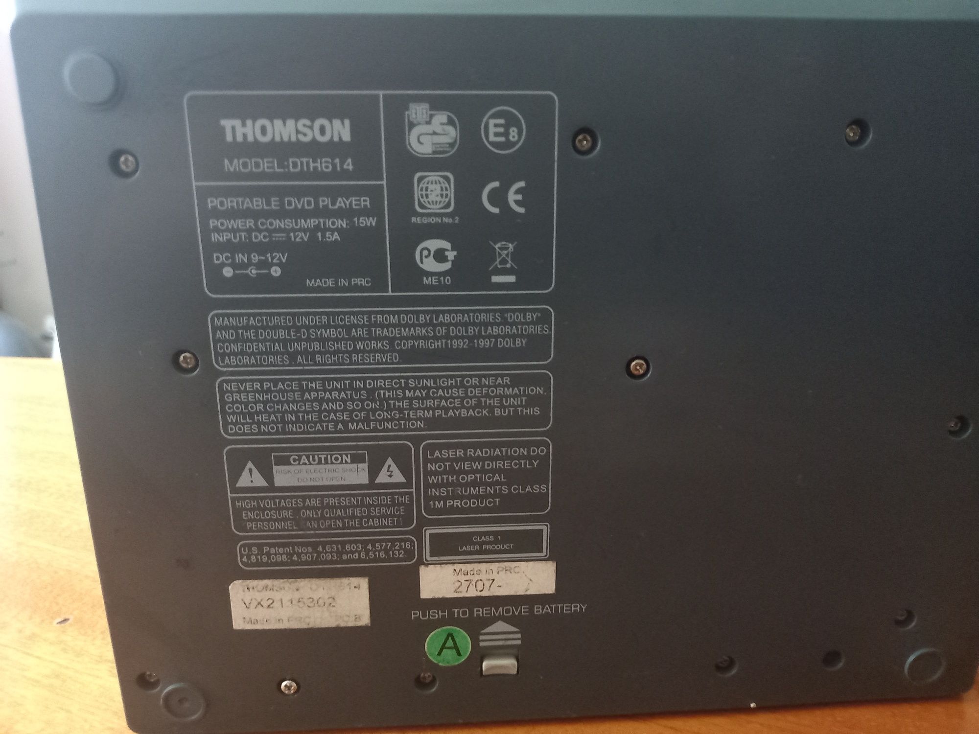 Przenośne DVD Thomson