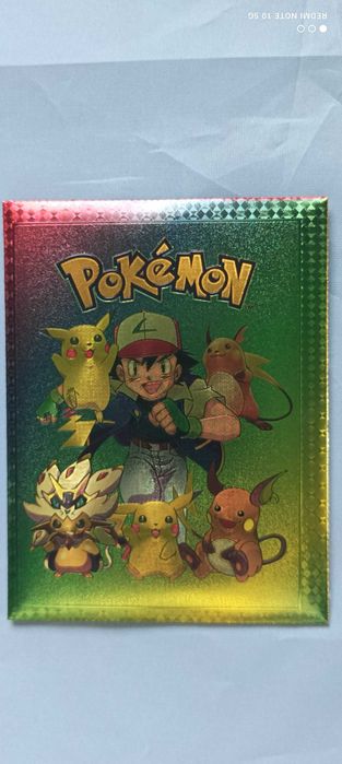 Pokemon mystery box saszetki & album na 120 kart zestaw