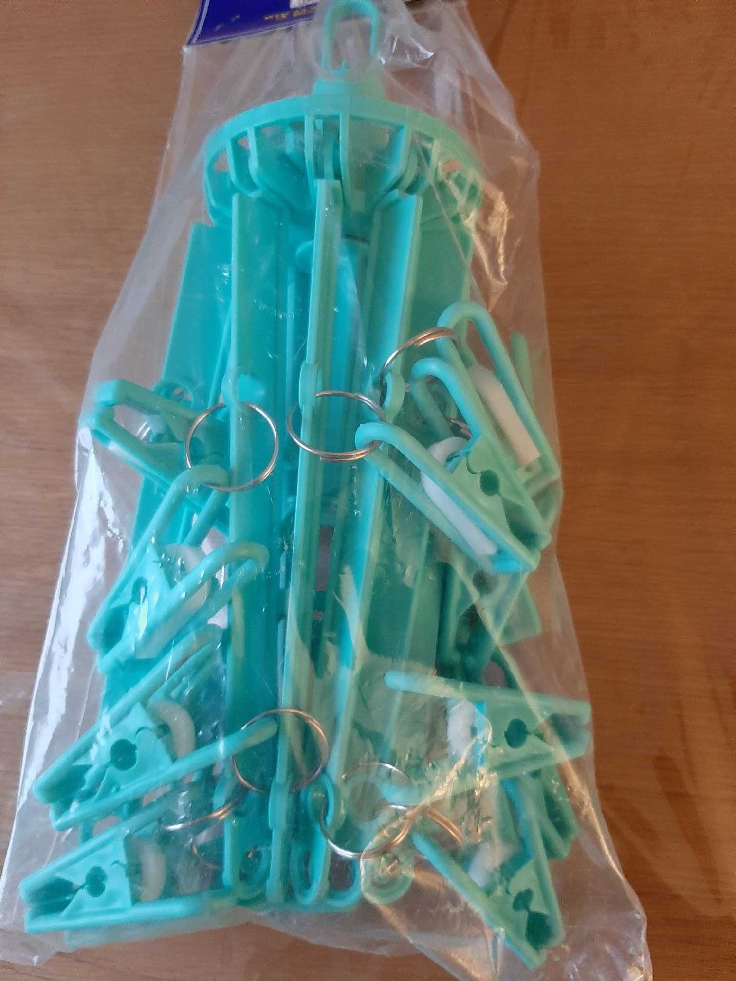 wieszak na pranie typu parasol, karuzela, na 20 klamerek, nowy