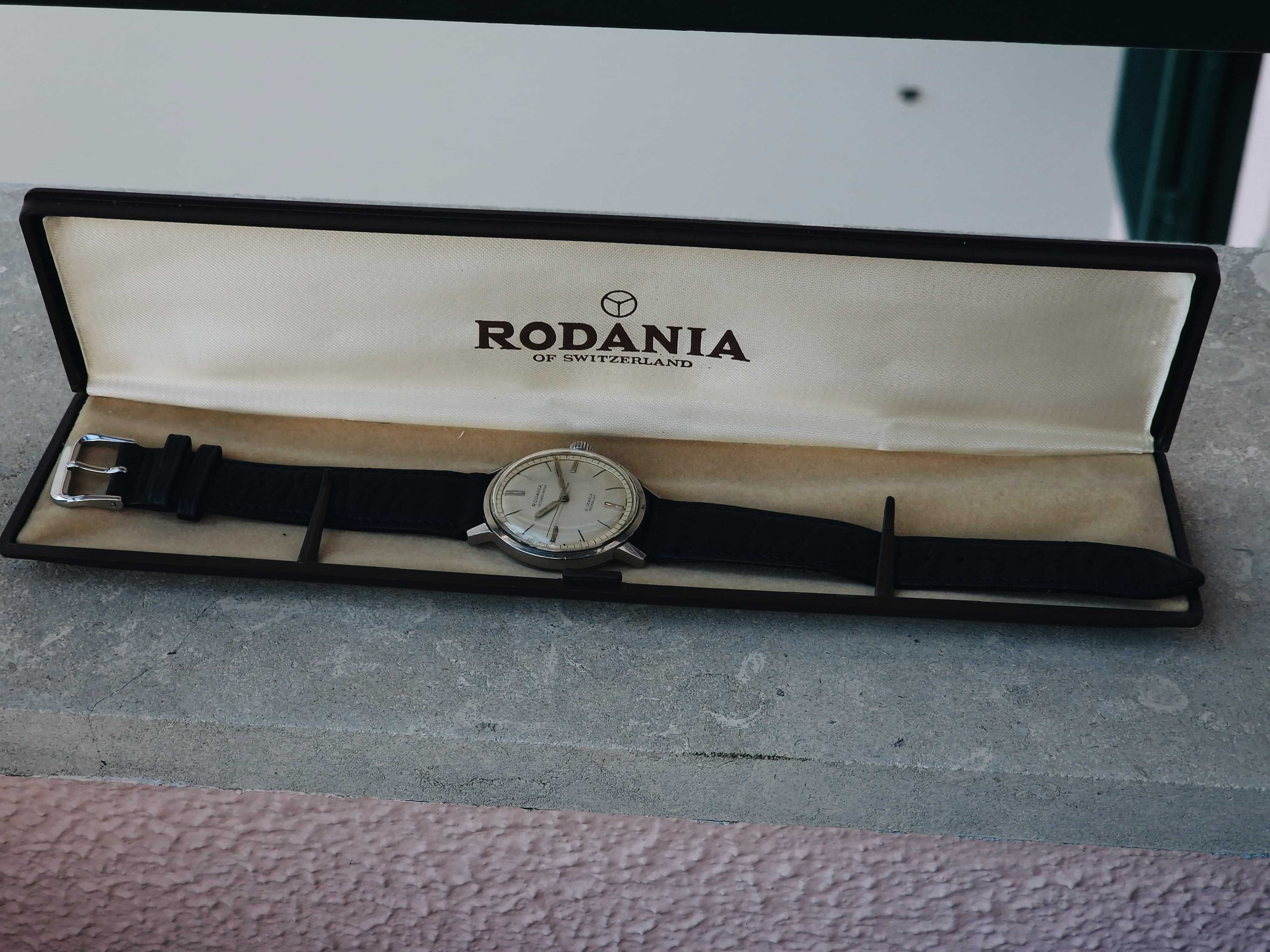 Rodania Secondo-Meter Calibre Felsa 4010 Com Caixa Original