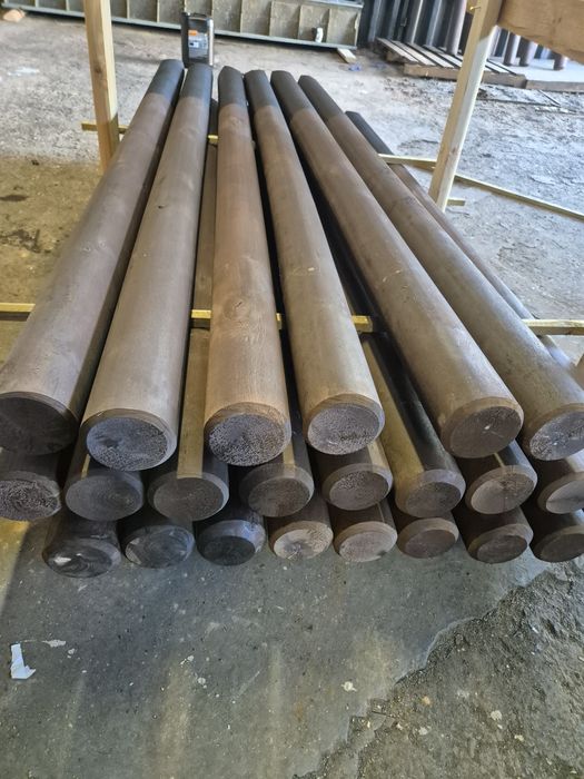 Słupki ogrodzeniowe Drewniane Ostrzone PALISADA Kołki Okolniki Stemple