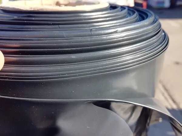 Плівка чорна технічна 250 мкм, 6×10 м — для, бліндажів,зерна,ставків