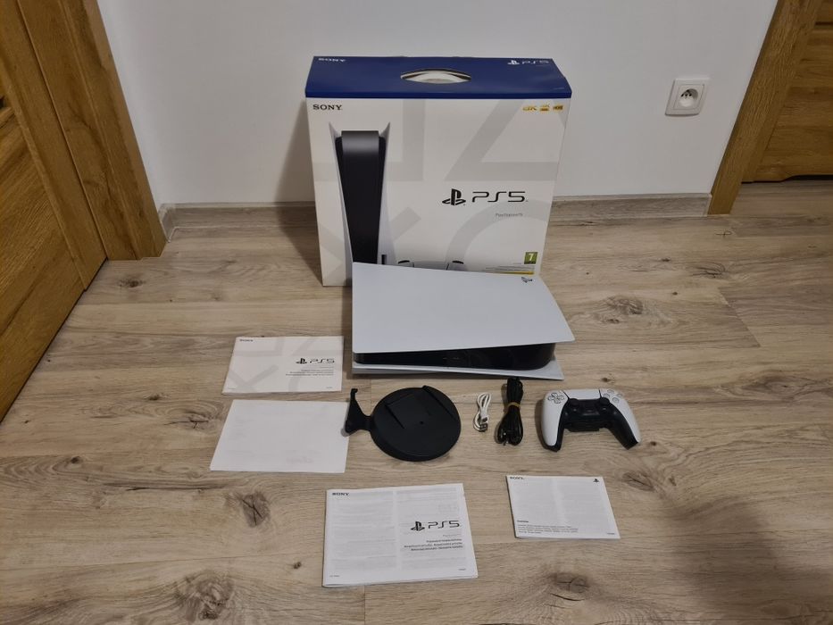 PlayStation 5 napęd DVD ps5 pad edge komplet ideał + gra bf2042