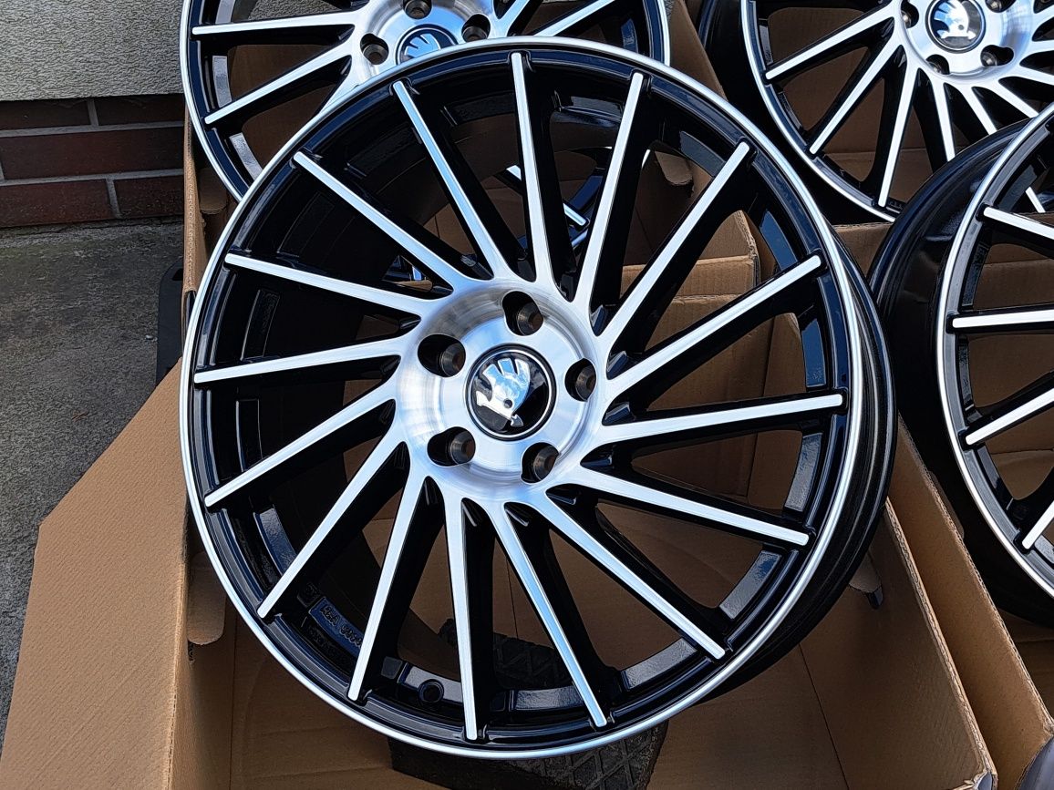 Alufelgi SKODA 18 5x112 Karoq Octavia Scout Kodiaq Yeti KT17 CNC