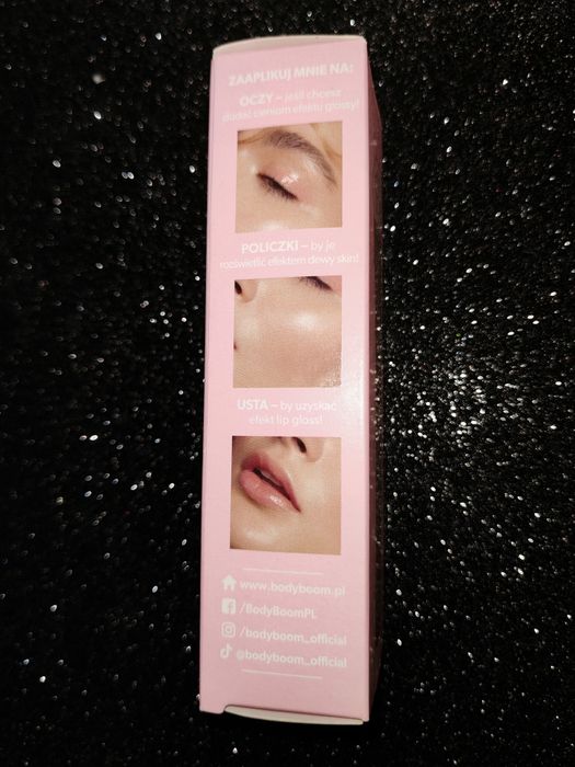 Zestaw Face Boom Clear Topper żel do brwi róż Jelly