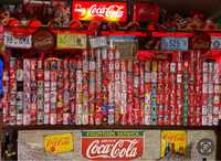 Lotes de latas coca-cola