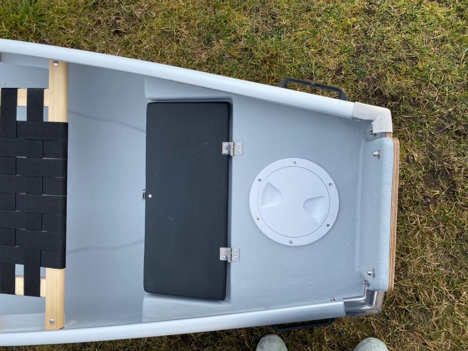 Kanu Rapid 420 Łódka Kanadyjka Kajak pod silnik 3-osob. MINImotorówka