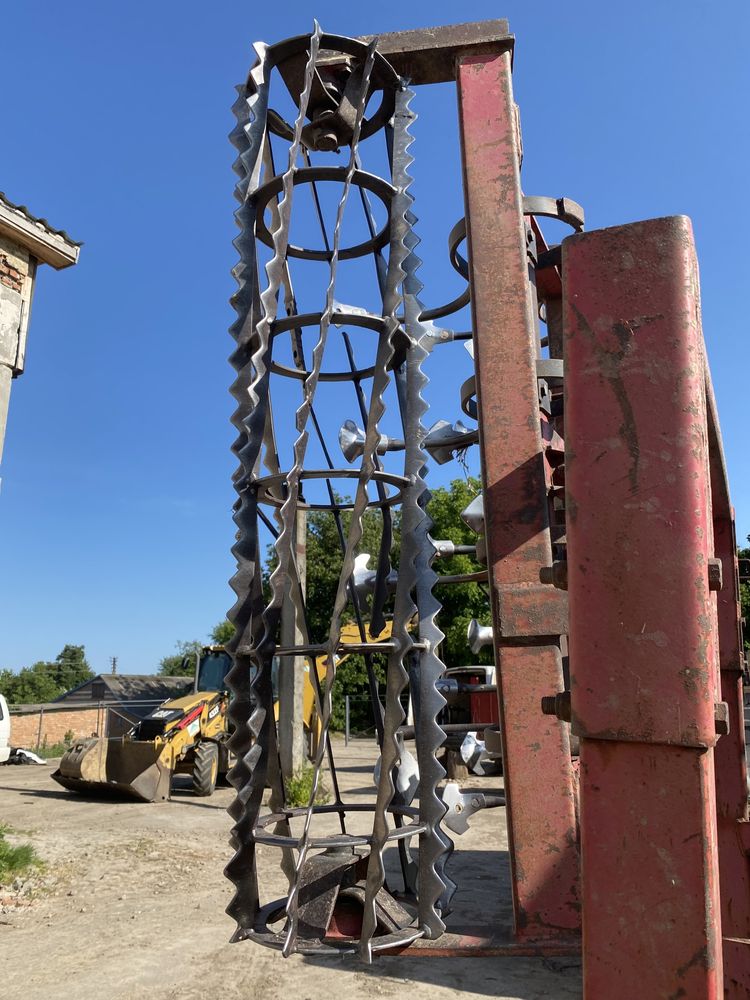 Польський передпосівний культиватор 6 м 3 м компактор kompaktor k600