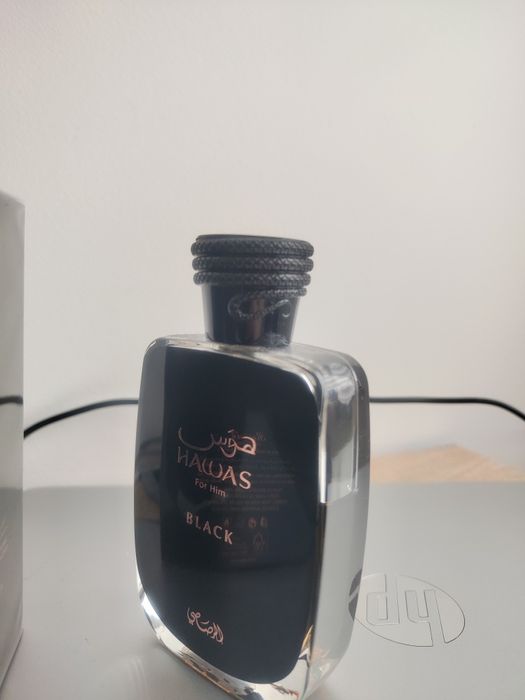 Rasasi Hawas Black woda perfumowana perfumy z ubytkiem