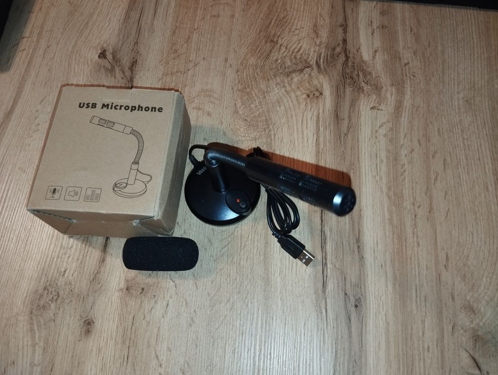 Mikrofon USB czarny
