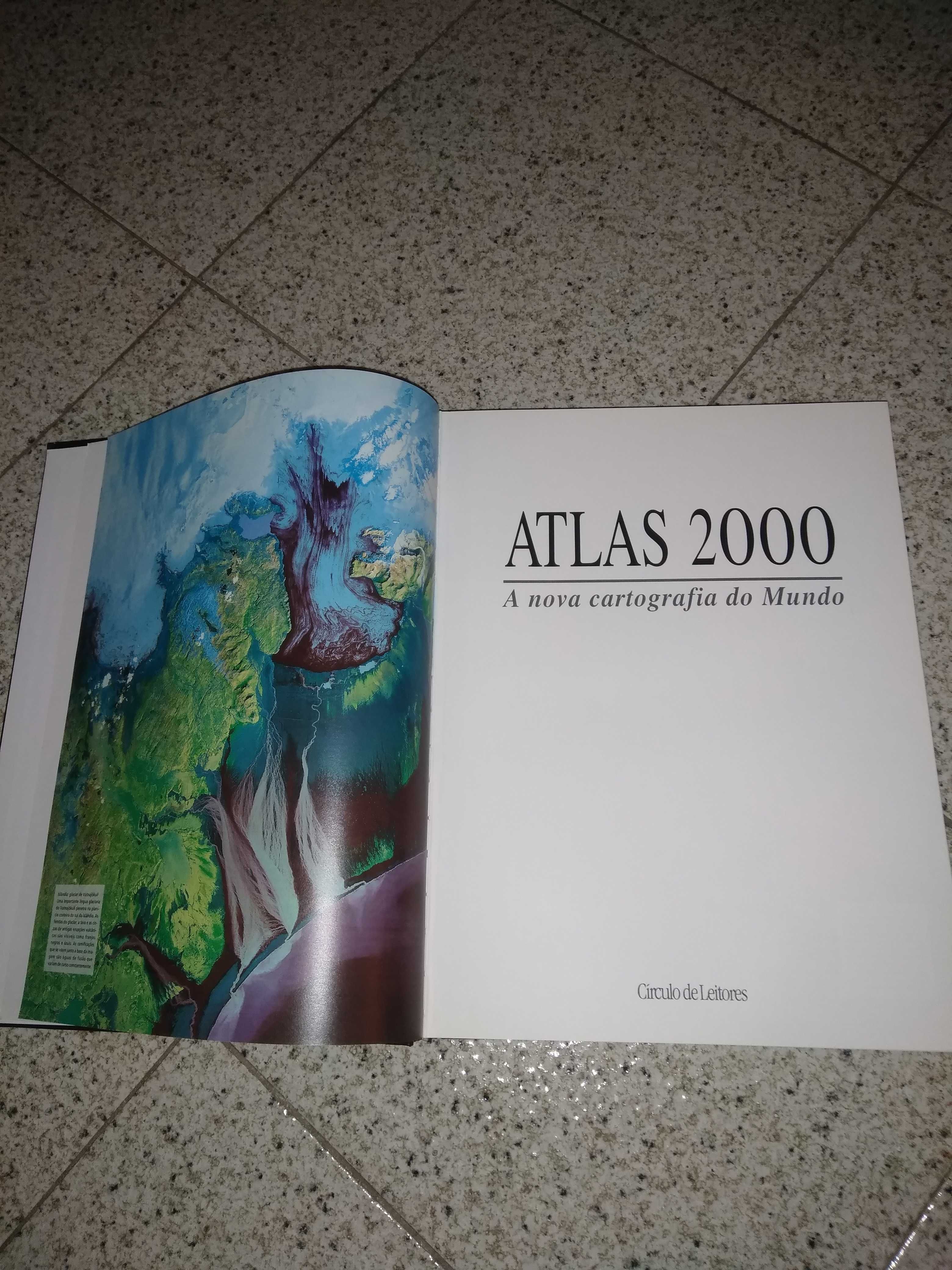 Atlas 2000 Círculo de Leitores 1995 Vintage Excelente