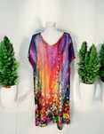Nowa  kolorowa sukienka Emery Rose oversize rozmiar 46