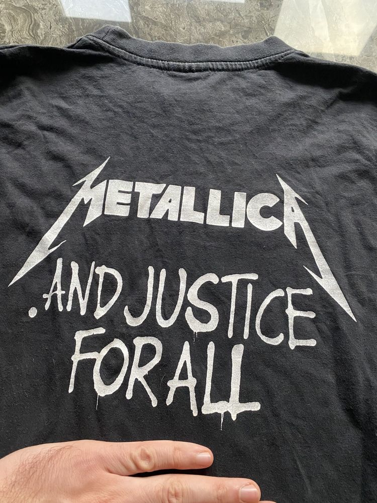 Лонгслив металика 90s Metallica кофта And Justice For All' Longsleeve