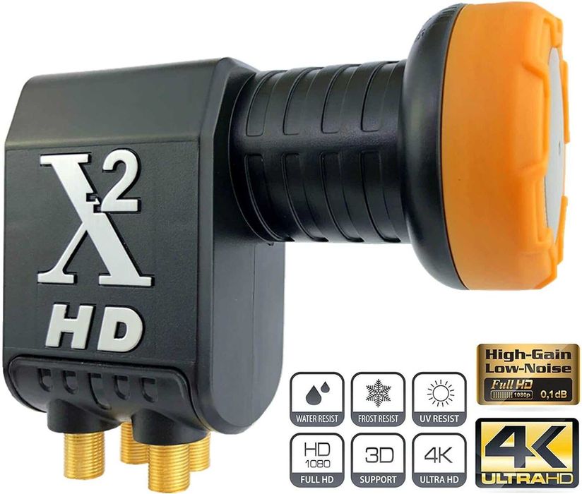 Konwerter Satelitarny 4K Poczwórny quad XSquare IT-4077