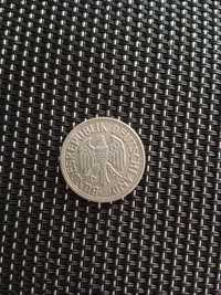 Moneta 1 marka z 1950 roku