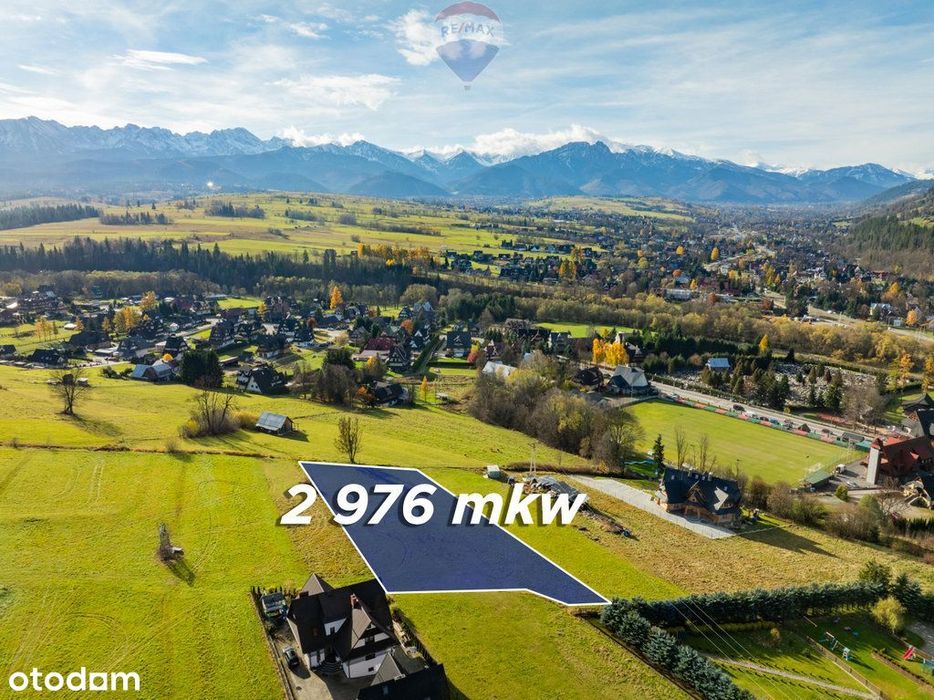 Duża Działka Budowlana W Poroninie