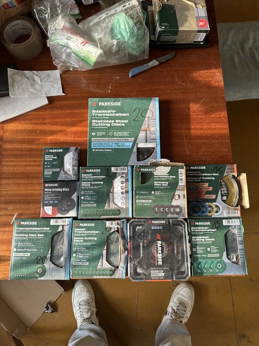Tarcze szlifierskie, do cięć parkside