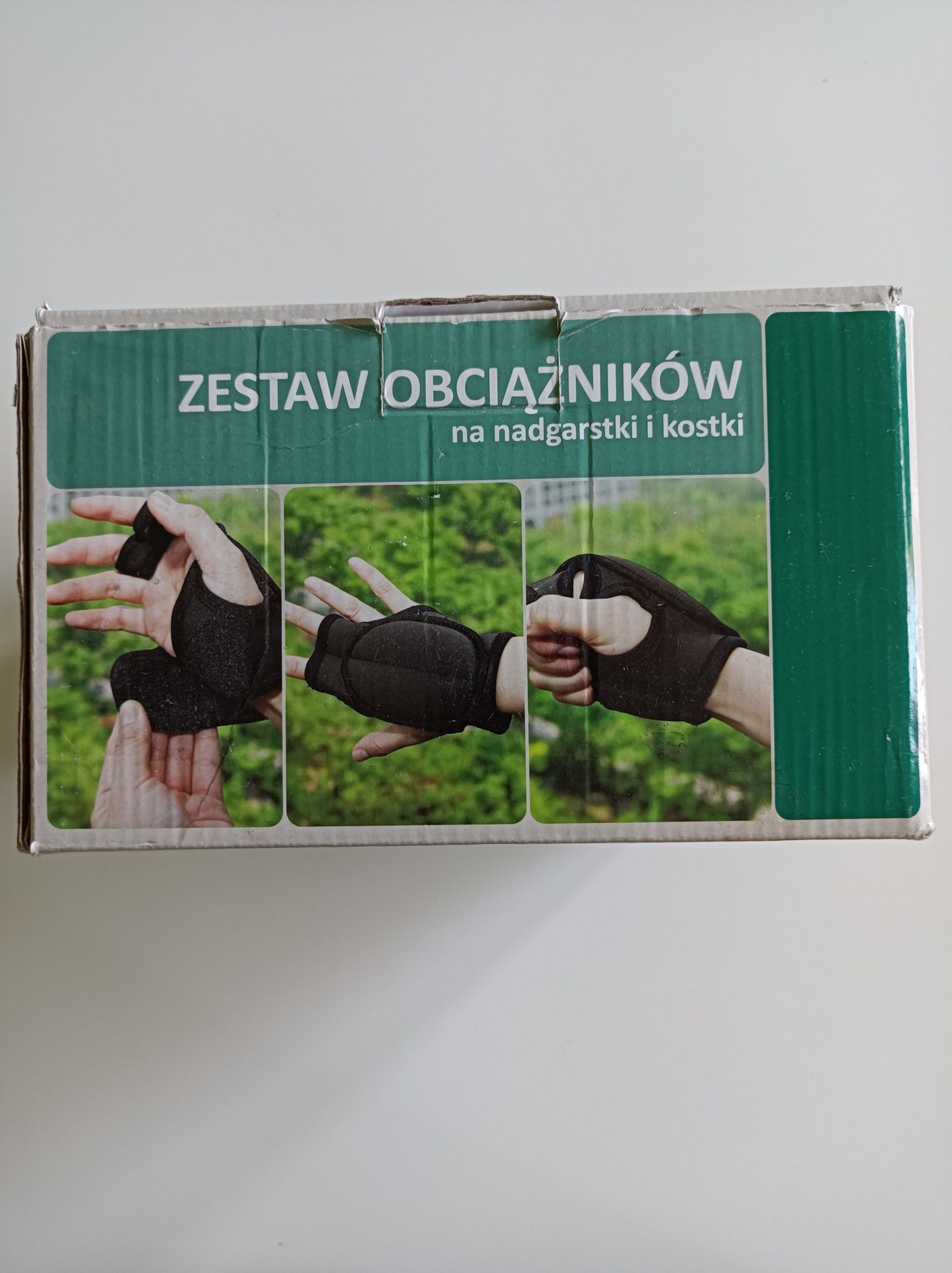 Zestaw obciążników na nadgarstki i kostki 1.5 i 0.5kg