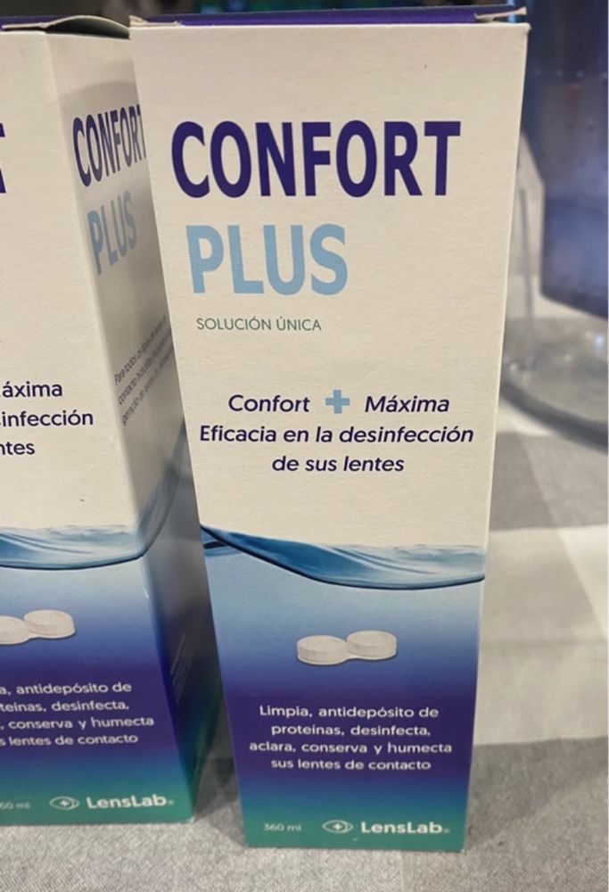 Liquido lentes Confort plus