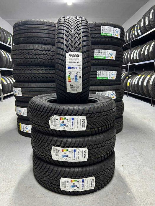 Шини нові 195/65R15 M+S 91T Snowproof 2 Nokian 2024