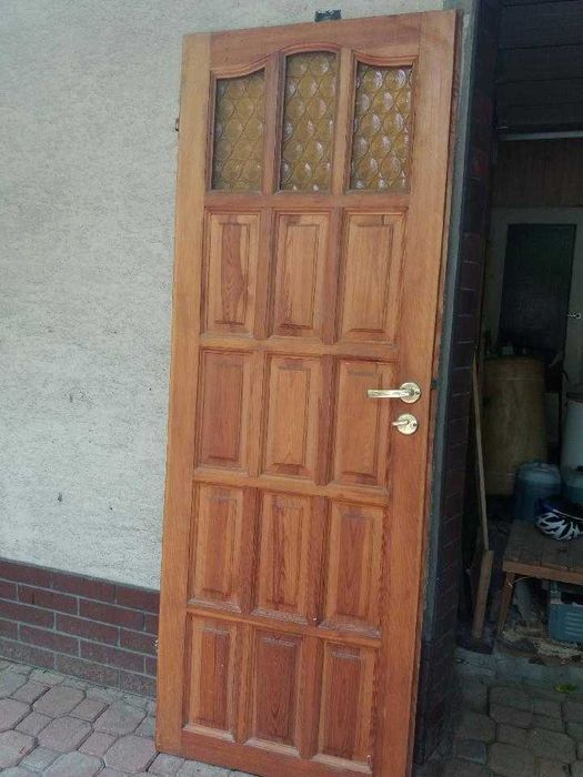 Drzwi sosnowe szerokość 70 cm
