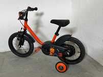 Bicicleta menino roda 14 ideal 3 - 5 anos com rodinhas
