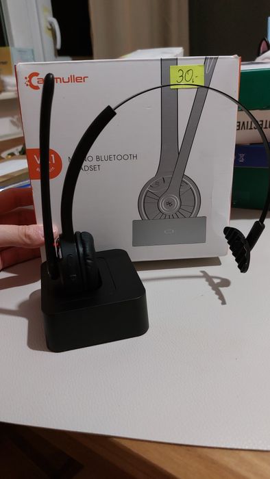 Słuchawka bluetooth z mikrofonem