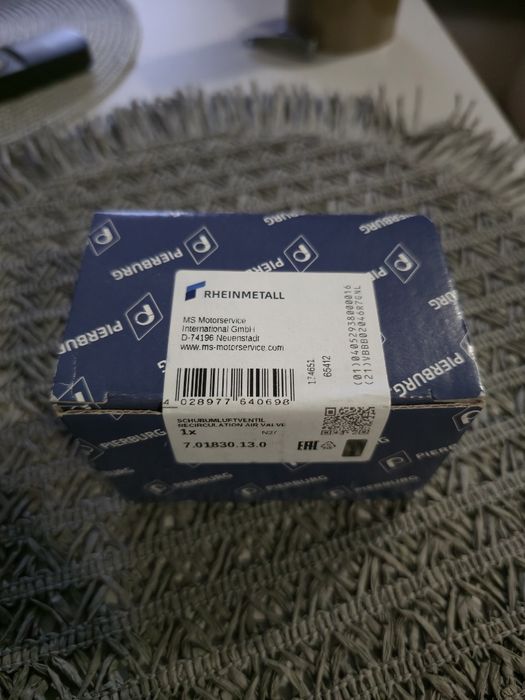 PIERBURG nowy Zawór Turbosprężarki 7.01830.13.0 audi vw skoda

Turbosp