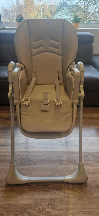 Krzesełko do karmienia YUMMY szare