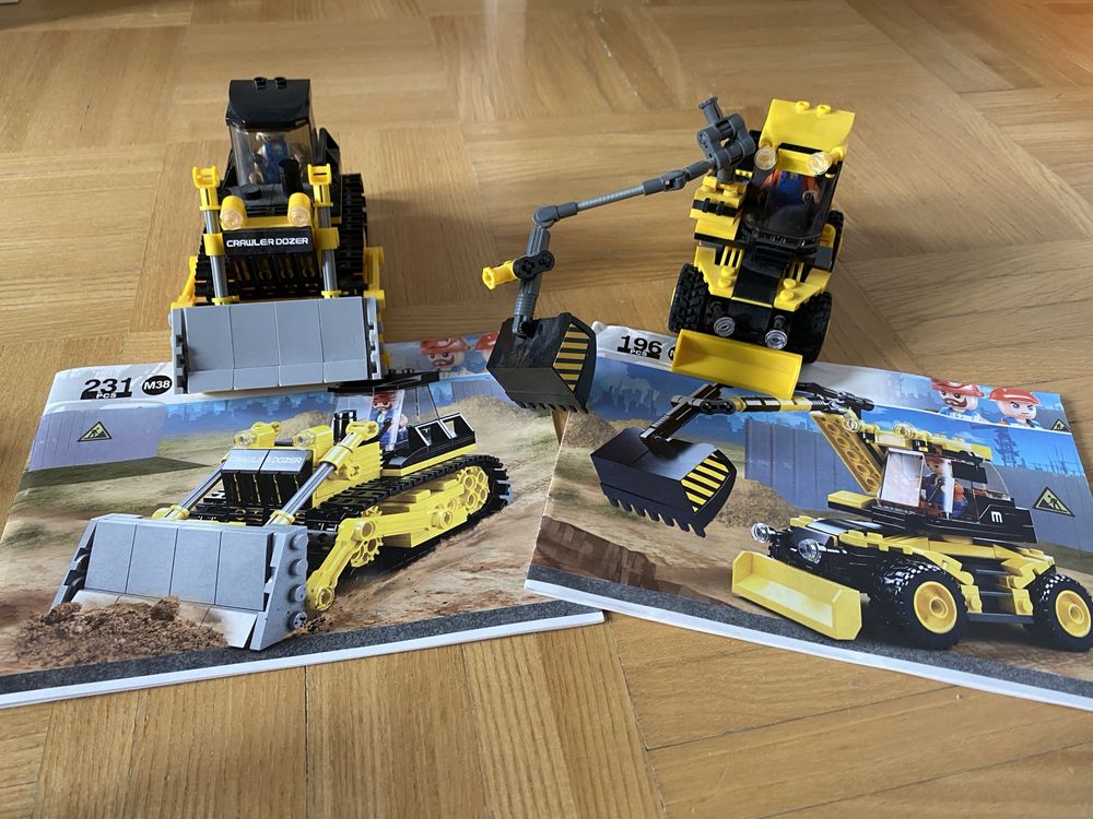 Zestawy lego city, technic i ninjago