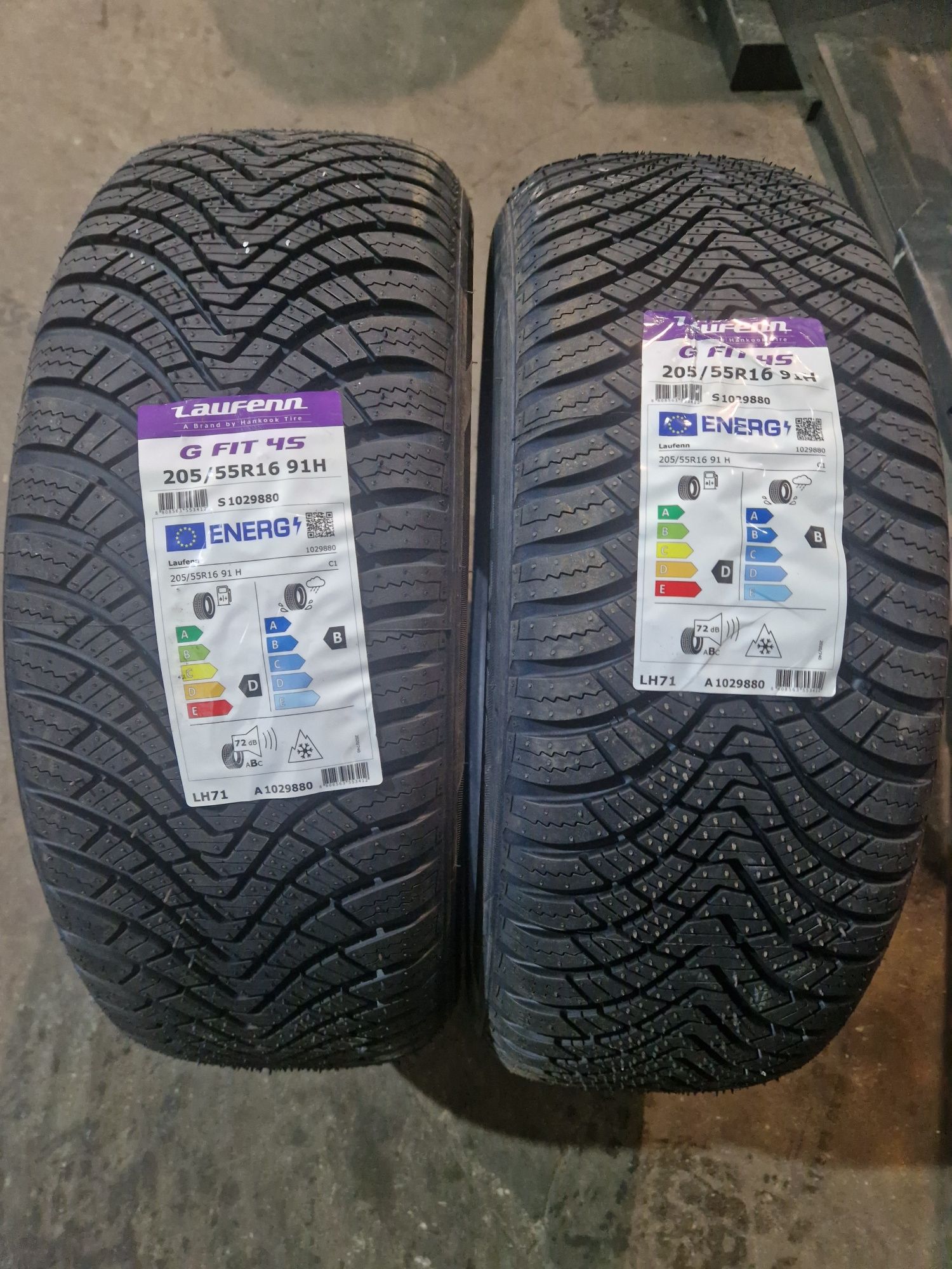 4x opony całoroczne 205/55R16 LAUFENN 4S LH71 (grupa Hankook Korea)