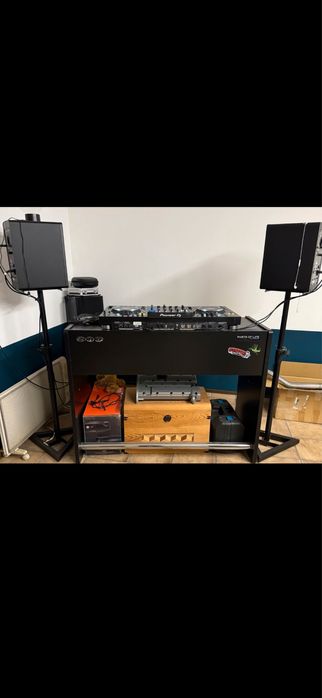 Zestaw Pioneer XDJ-XZ monitory M-AUDIO BX8 sluchawki Technics