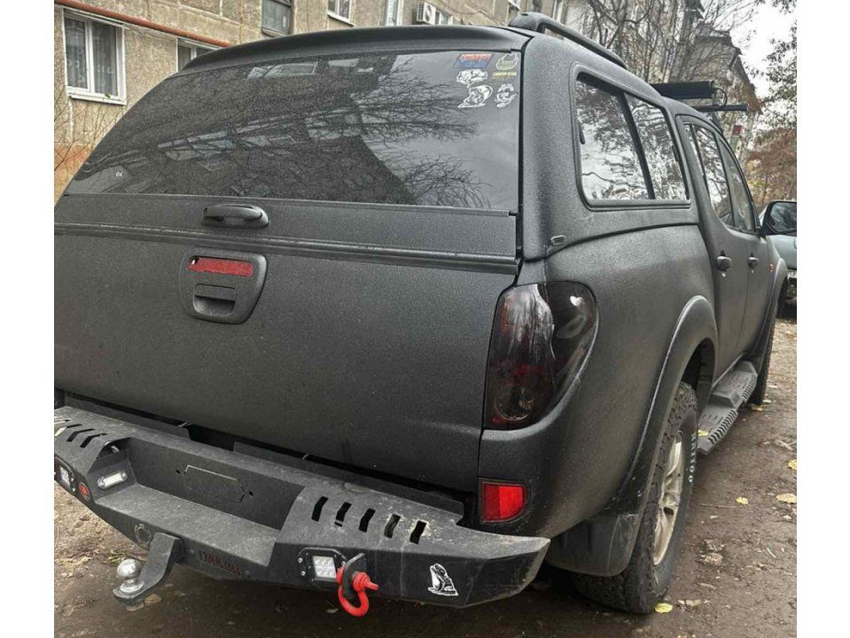 Mitsubishi L200 2006-2015 рр. Посилений задній бампер Dakar V1