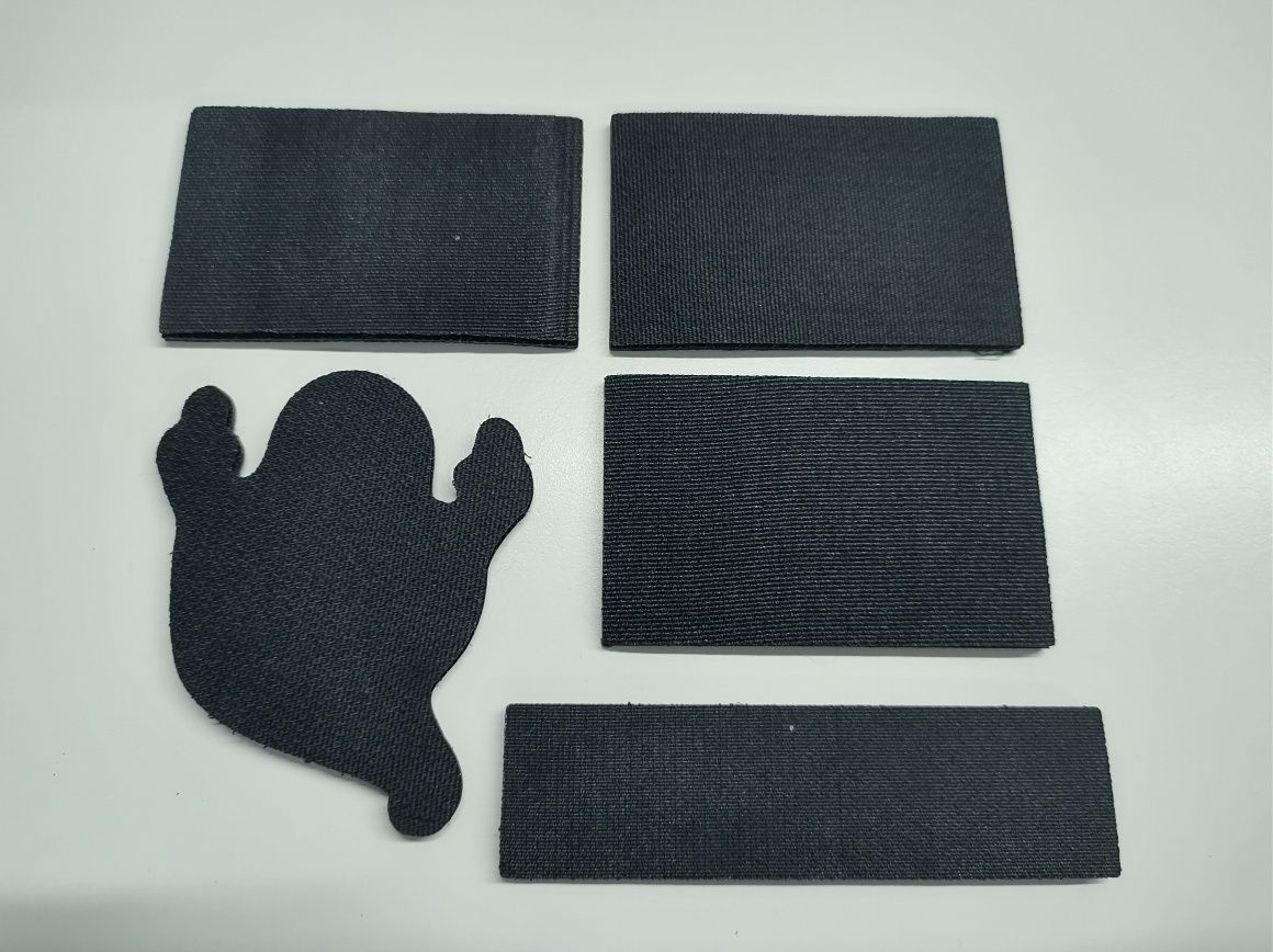 Conjunto de 5 Patch com velcro