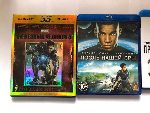Blu Ray После Нашей Эры Железный Человек 3 Валли фильм диски (4 диска)
