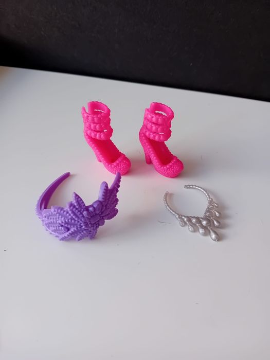 Barbie fashion - Vestido roxo