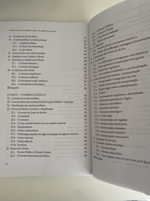 Introdução ao Direito para as Ciências Sociais