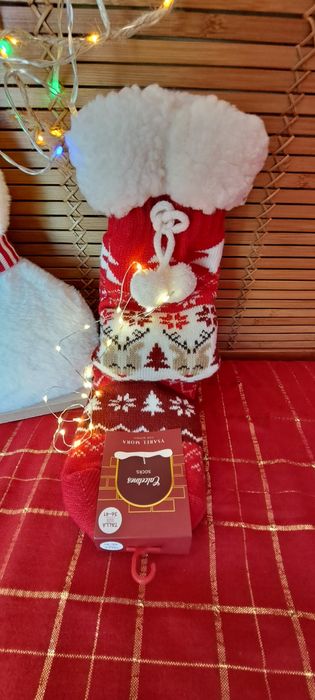 Meias com pêlo quentinhas