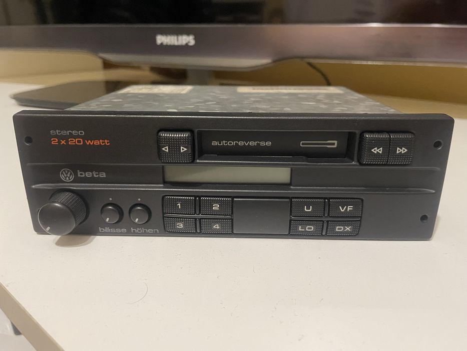 Radio Philips Beta 3 III MK2 Passat Golf Jetta Transporter