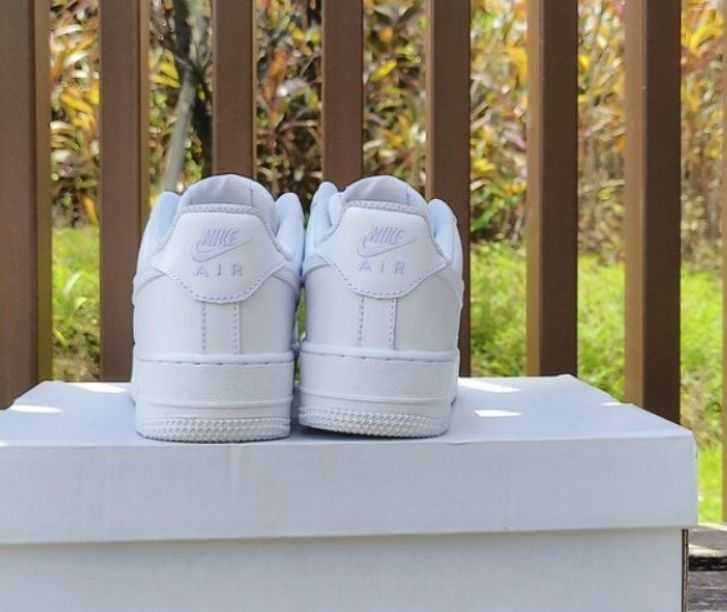 Biały\NikeForce1*airDamskieKomfort ZniżkaTrampkiNeutralne 39
