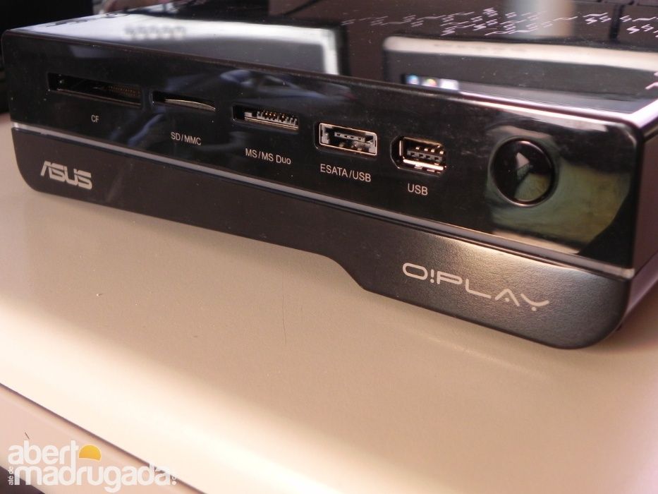 Disco ASUS externo multimédia com comando usb 3.0