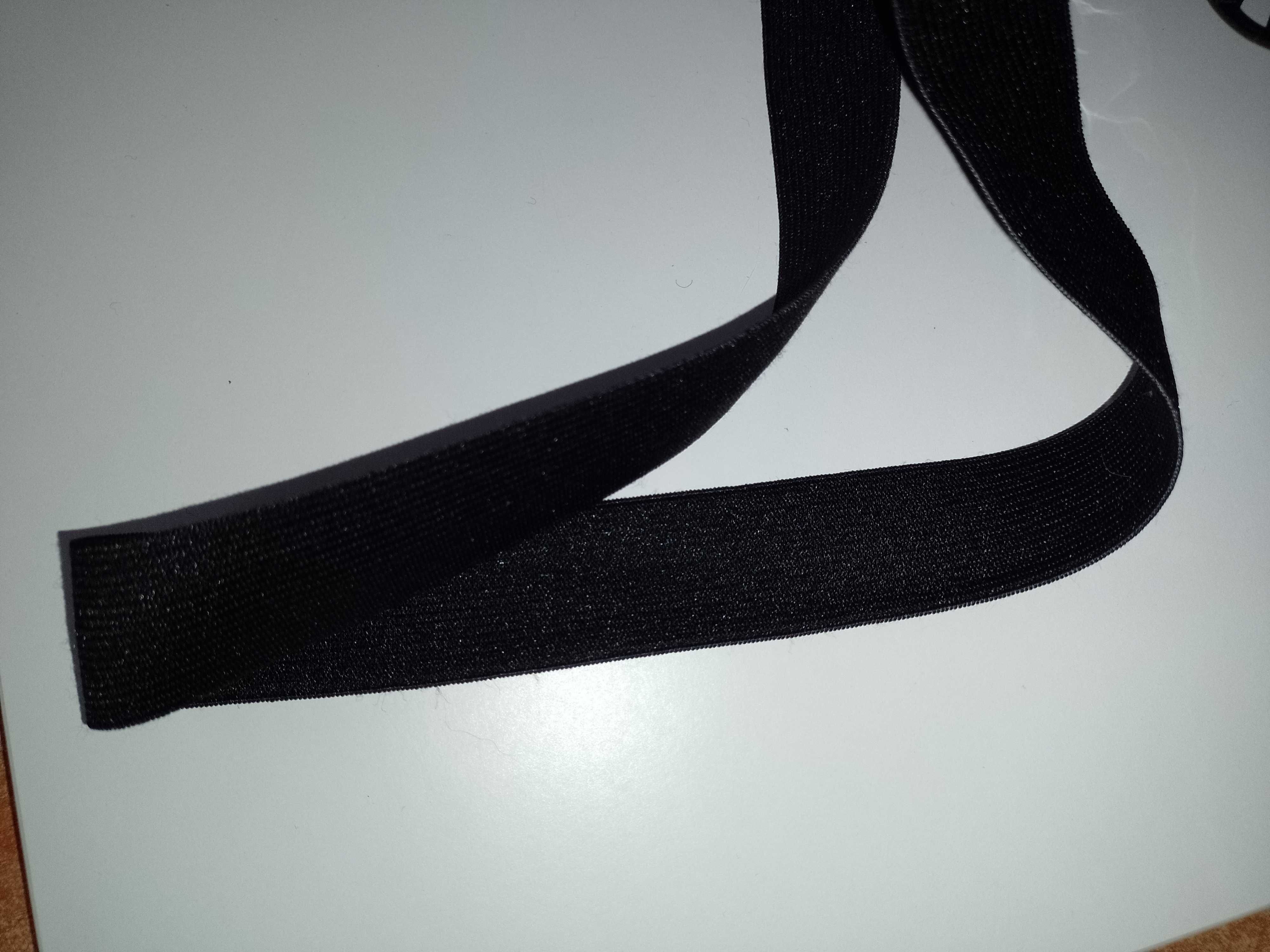 Guma czarna odzieżowa do spodni, spódnic 3cm 30mm /1mb