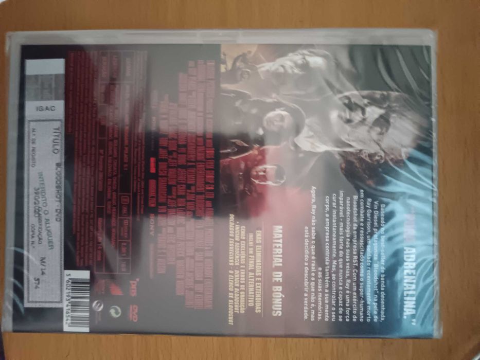filme dvd original - bloodshot - selado